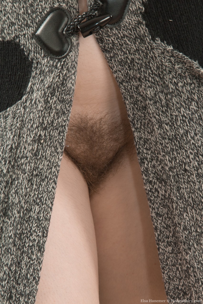 Smiling brunette Elsa Hanemer takes off her clothes and fingers hairy vagina ポルノ写真 #422735589 | We Are Hairy Pics, Elsa Hanemer, Hairy, モバイルポルノ
