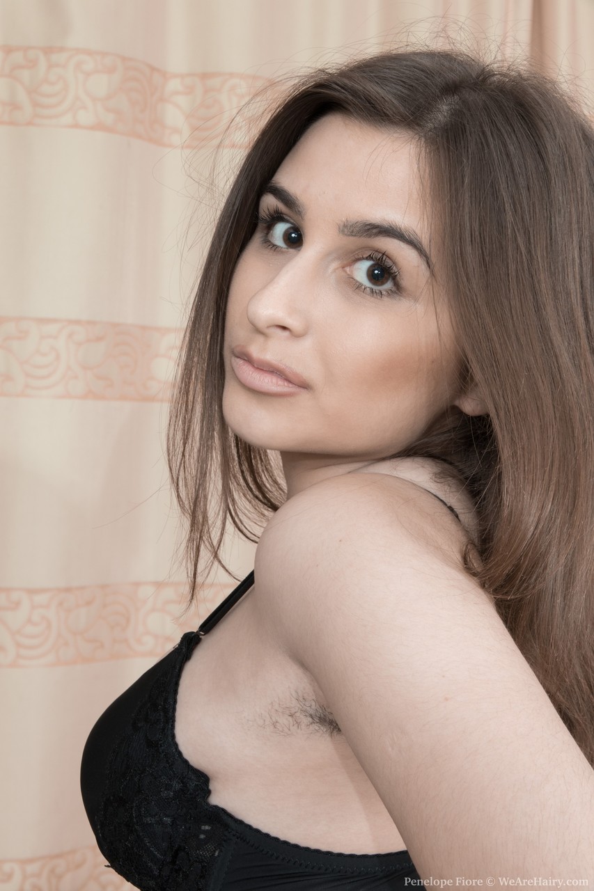 Ukrainian beauty Penelope Fiore flaunts sexy bubble butt & hot hairy muff porn photo #422455062