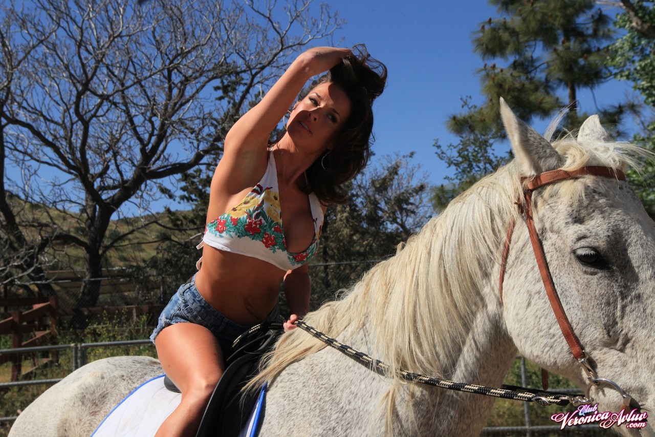 Cowgirls Veronica Avluv & Devon Lee finish up a horse ride with lesbian sex porn photo #429123387 | Pornstar Platinum Pics, Devon Lee, Veronica Avluv, Mature, mobile porn