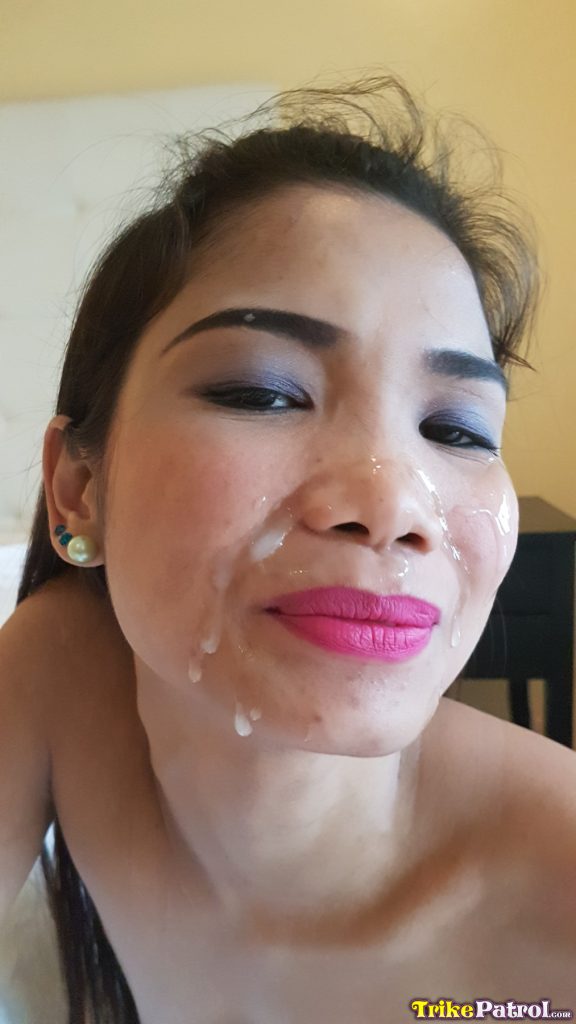 Guy jerks off looking at skinny Filipina in stockings and cums on her face 포르노 사진 #423762799 | Trike Patrol Pics, Hazel, Filipina, 모바일 포르노