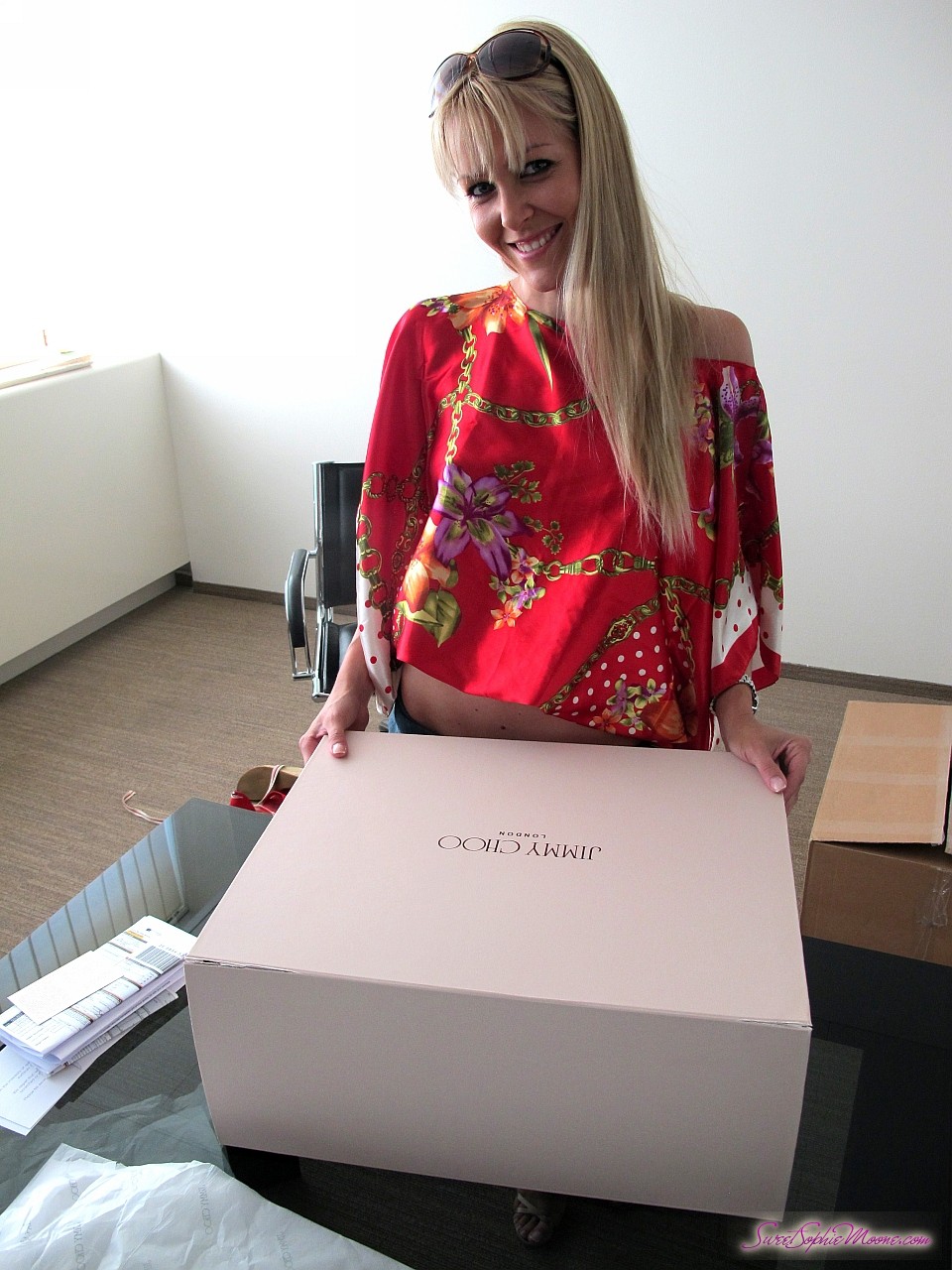 Sophie Moone just got a new present's and that is two pairs of cute high heels 포르노 사진 #425396691 | Sweet Sophie Moone Pics, Sophie Moone, Blonde, 모바일 포르노