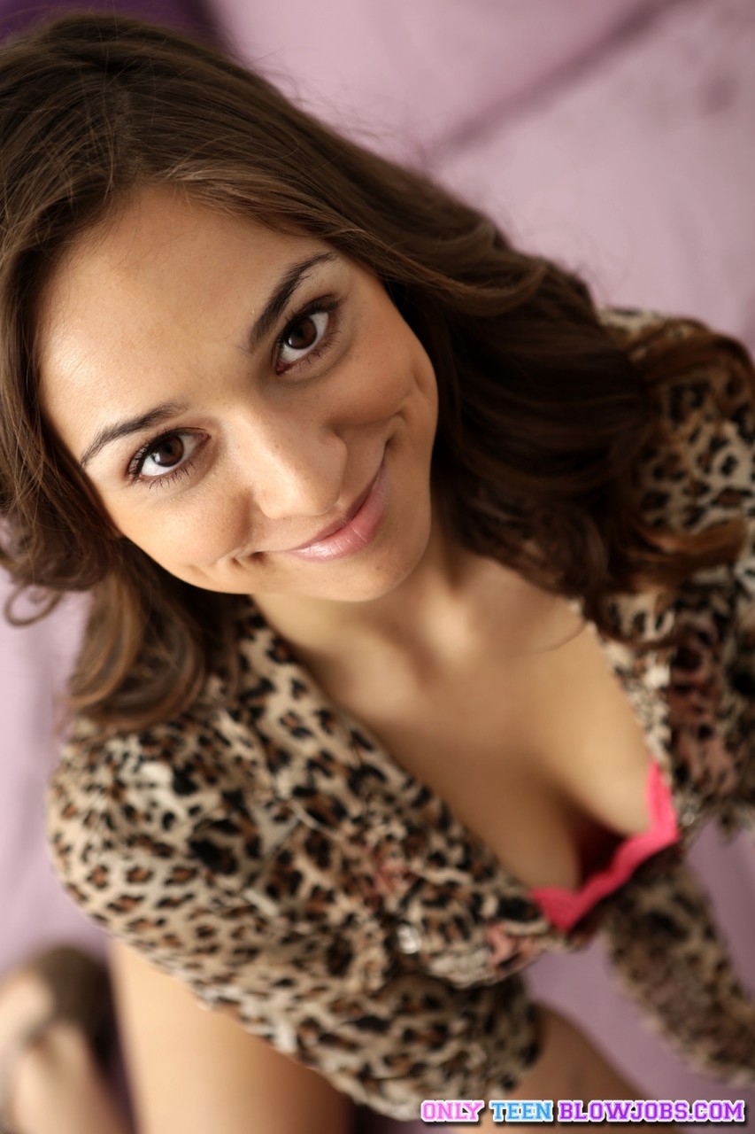 Lovely Latina Sara Luvv undresses in bed and slowly touches her cute muff ポルノ写真 #428630174