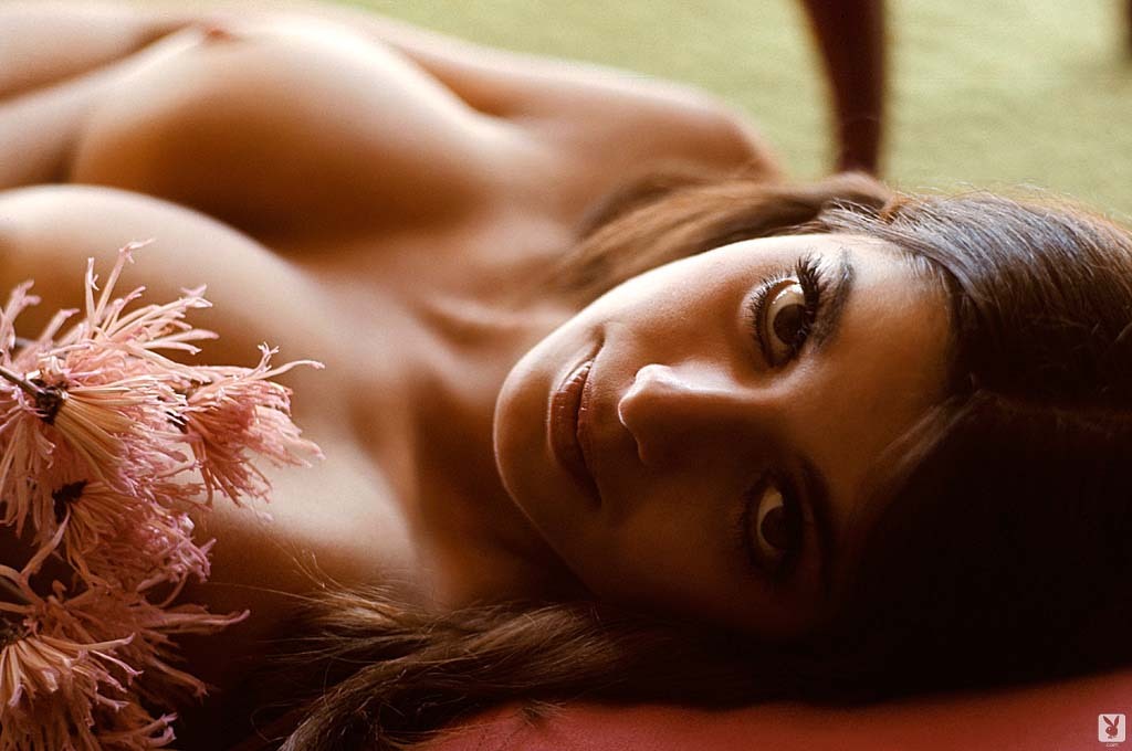 Brown haired 70's model Jennifer Liano flaunts her big natural knockers porno fotoğrafı #427036252