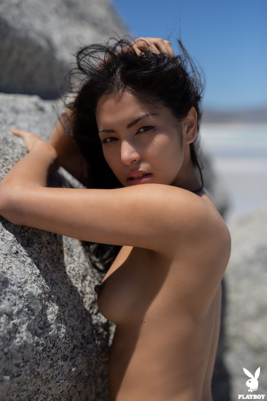 Petite Brunette Chloe Rose takes off her bikini and poses naked at the beach foto porno #424912017 | Playboy Plus Pics, Chloe Rose, Teen, porno ponsel