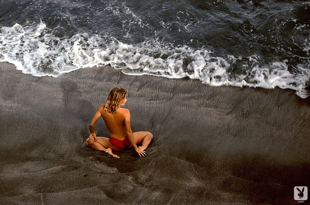 Babe with nice natural breasts Denise Creedon poses naked on the beach порно фото #426951014 | Playboy Plus Pics, Denise Creedon, Centerfold, мобильное порно