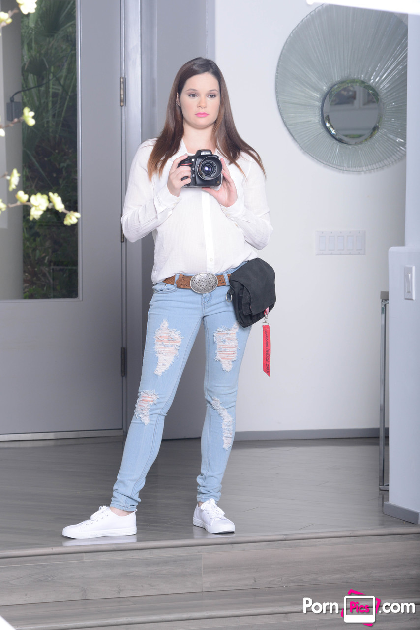 Brunette Jenna J Ross doffs her clothes & slides a silver toy in her muff photo porno #423303868 | Jenna J Ross, Jeans, porno mobile