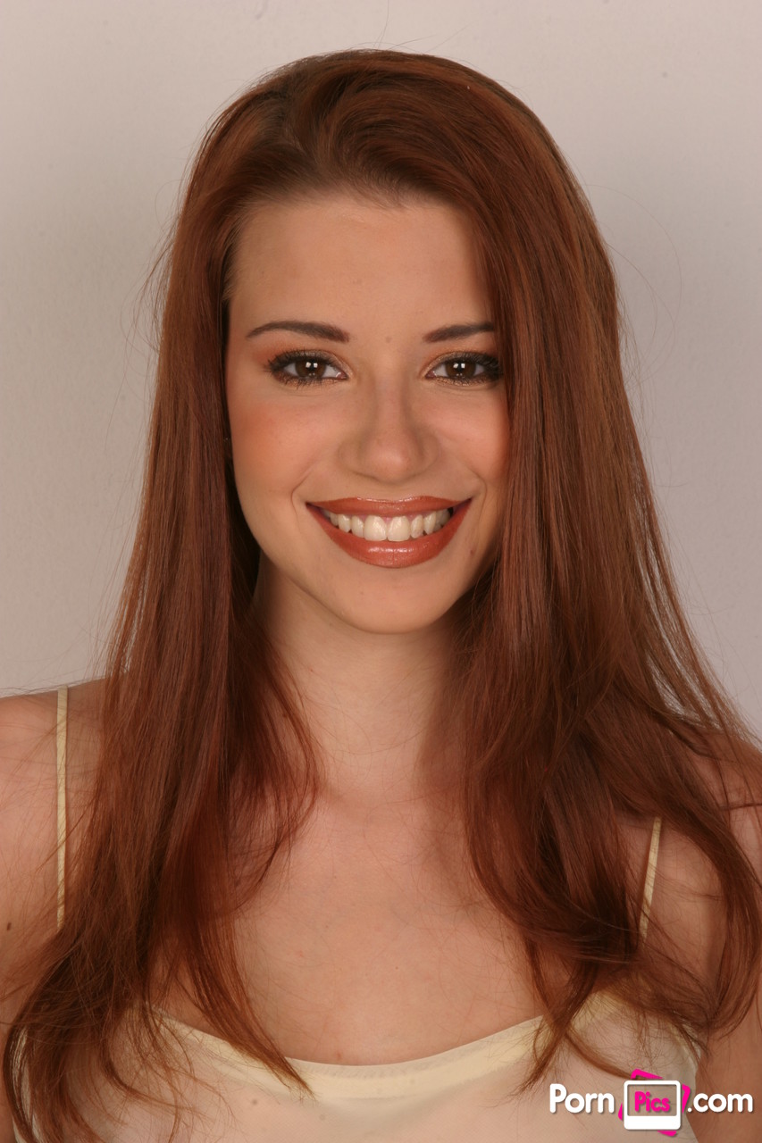 Redheaded cutie Sarah Blake displays her small tits and trimmed cunt porno fotoğrafı #427826133
