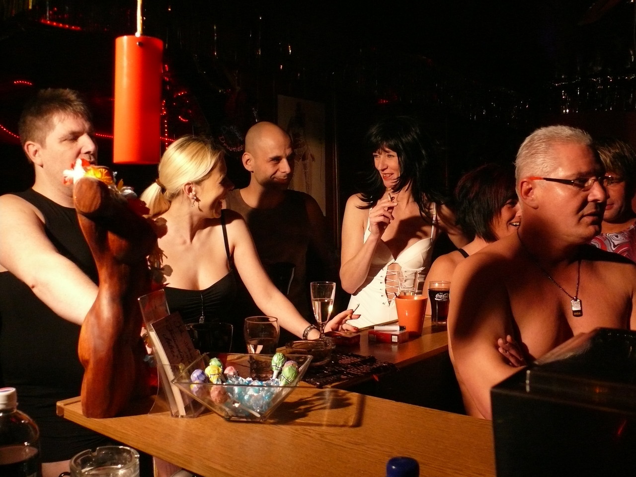 Open minded German swingers have an orgy after drinks have been consumed.