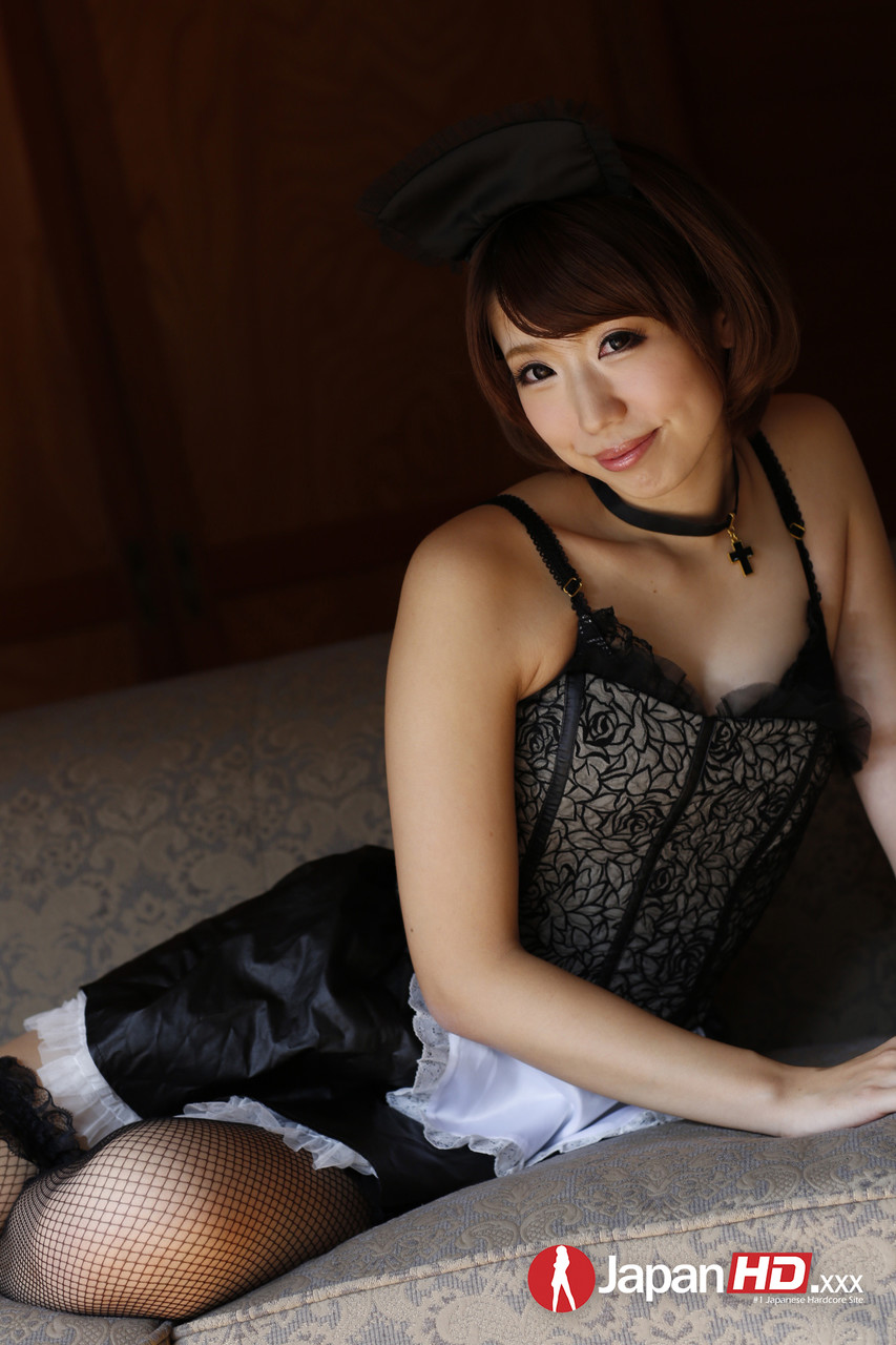 Glamour Japanese brunette Seira Matsuoka posing in front of cam as maid porno fotky #424854676 | Japan HD XXX Pics, SEIRA MATSUOKA, Asian, mobilní porno