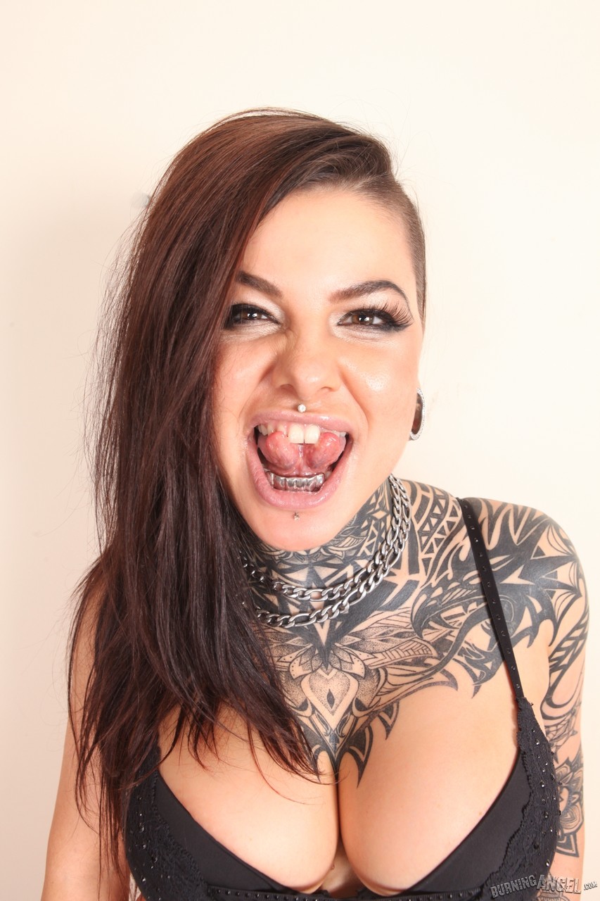Tattooed Canadian chick Victoria Villain strips to hooker socks and heels foto porno #426625782 | Burning Angel Pics, Victoria Villain, Fetish, porno ponsel