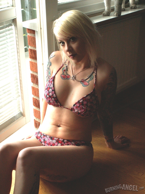 Sweet blonde fetish model sheds her tiny bikini to sit naked in the window Porno-Foto #423498816 | Burning Angel Pics, Fetish, Mobiler Porno