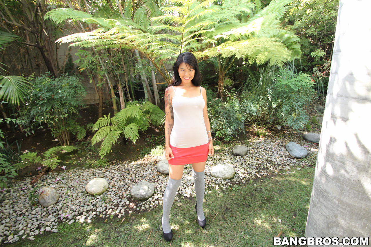 Dark haired teen girl Dana Vespoli shows her medium tits and lovely bum ポルノ写真 #423941158 | Bangbros Network Pics, Dana Vespoli, Thai, モバイルポルノ