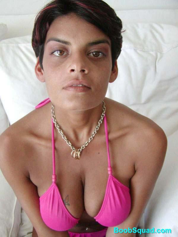 Busty Latina Thalia sucks a large dick and has rough protected sex porn photo #423978406