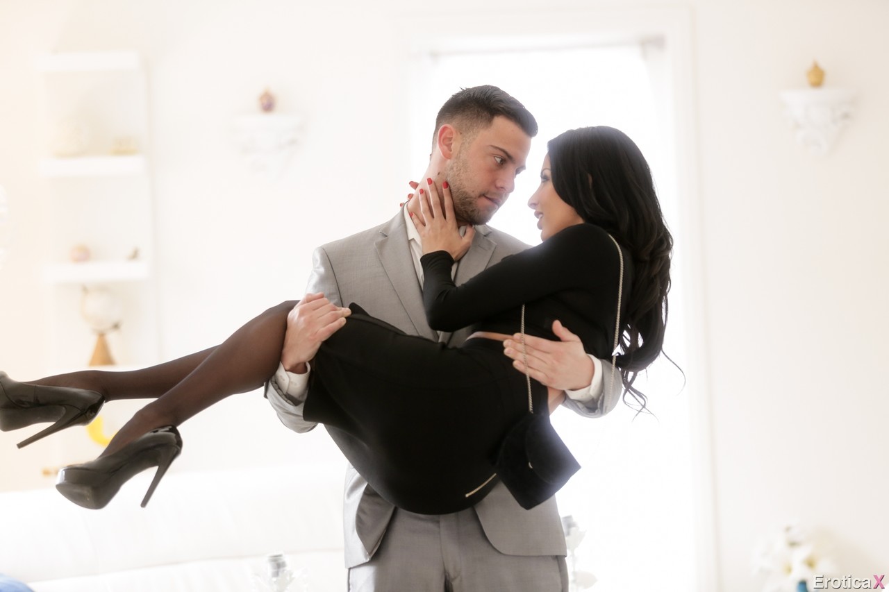 French businesswoman Anissa Kate gets nailed by her handsome colleague porn photo #429034463 | X Empire Pics, Anissa Kate, Seth Gamble, Stockings, mobile porn