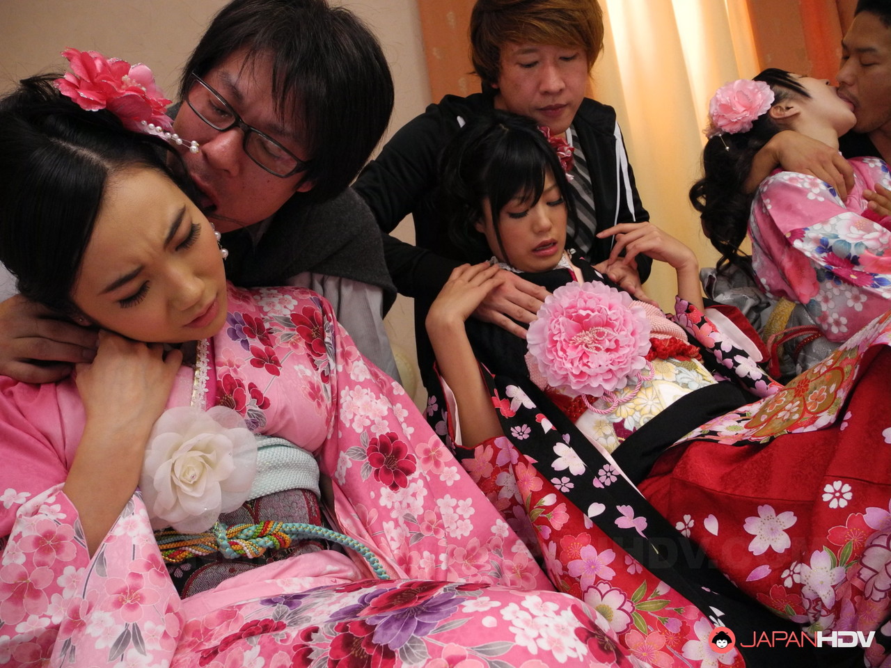 Black haired Asian babe Hina enjoys a group bang with her friends 色情照片 #425297850 | Japan HDV Pics, Hina, Sanae Momoi, Uta Kohaku, Orgy, 手机色情