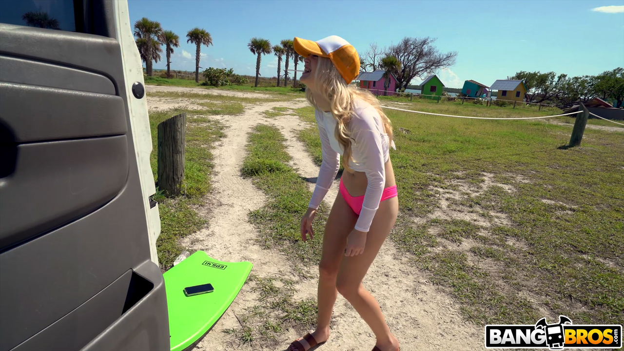 Sexy surfer Anastasia Knight gets picked up and fucked in the van порно фото #426880806