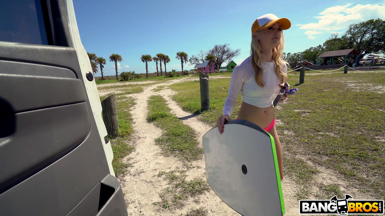 Sexy surfer Anastasia Knight gets picked up and fucked in the van порно фото #426880809