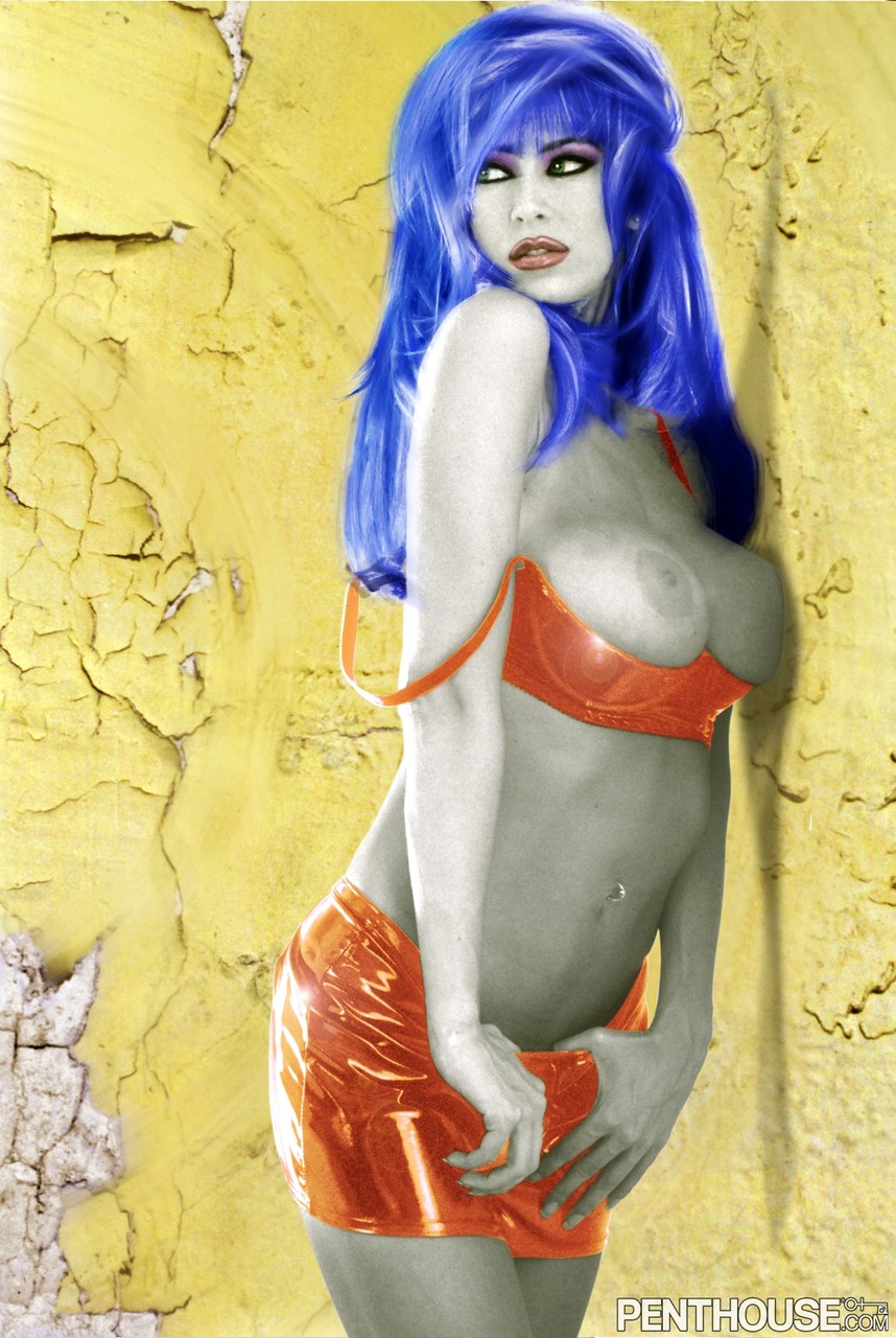 Stunning MILF with colorful hair Jenna Jameson poses in hot lingerie порно фото #426015426 | Penthouse Gold Pics, Jenna Jameson, MILF, мобильное порно