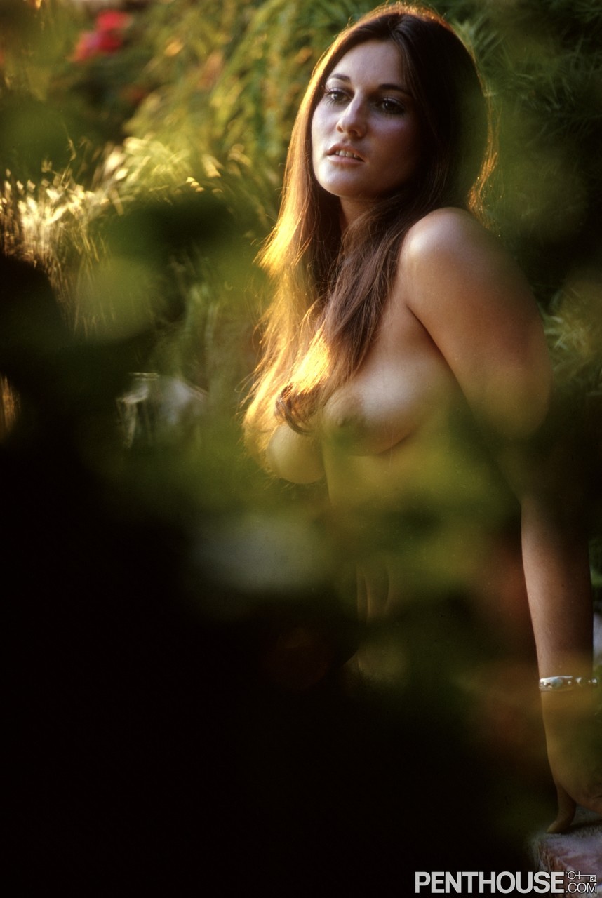 Sweet babe with nice tits Linda Diane flaunts her bushy beaver in a solo zdjęcie porno #424717976