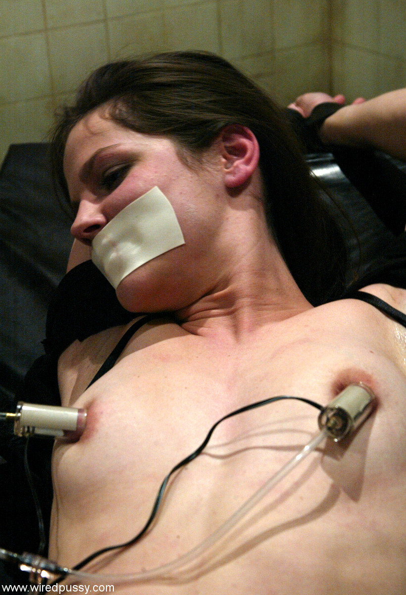 Slave Bobbi Starr & lezdom Kimberly Kane engage in hot BDSM electro sex action porn photo #425286312