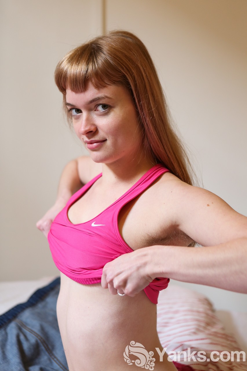 Redhead cutie Laney does striptease to show manicured pubes & finger solo foto porno #426770563 | Yanks Pics, Laney, Panties, porno mobile