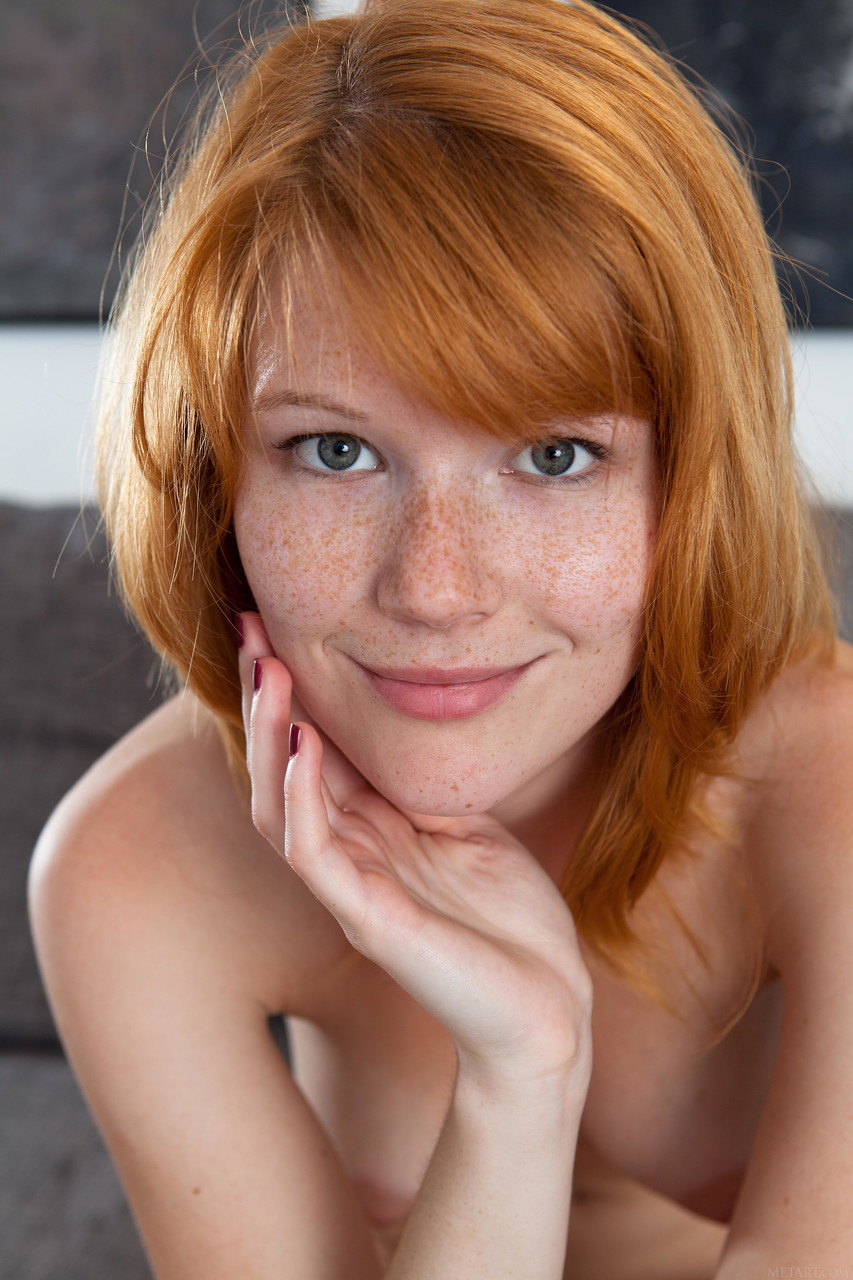 Czech teen Mia Sollis displays her cute freckled face & bald pussy up close photo porno #422861419 | Met Art Pics, Mia Sollis, Girlfriend, porno mobile