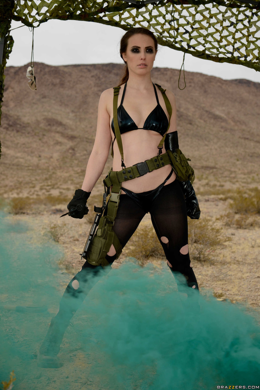 Horny dude anal pounds natural titted soldier girl Casey Calvert in the desert porn photo #423086172 | Brazzers Network Pics, Casey Calvert, Cosplay, mobile porn