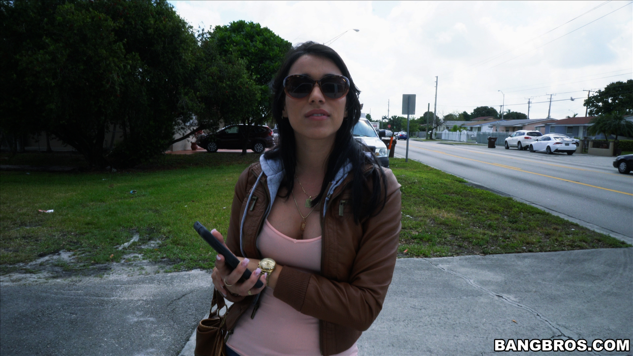 Latina babe Jesse shows her big tits for money then gets fucked hard in a van zdjęcie porno #428224185 | Bangbros Network Pics, Jessi, Tony Rubino, Latina, mobilne porno