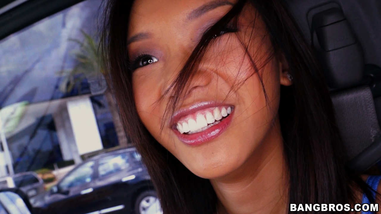 Asian honey Alina Li gets picked up and fucked in the back of a van photo porno #429017377