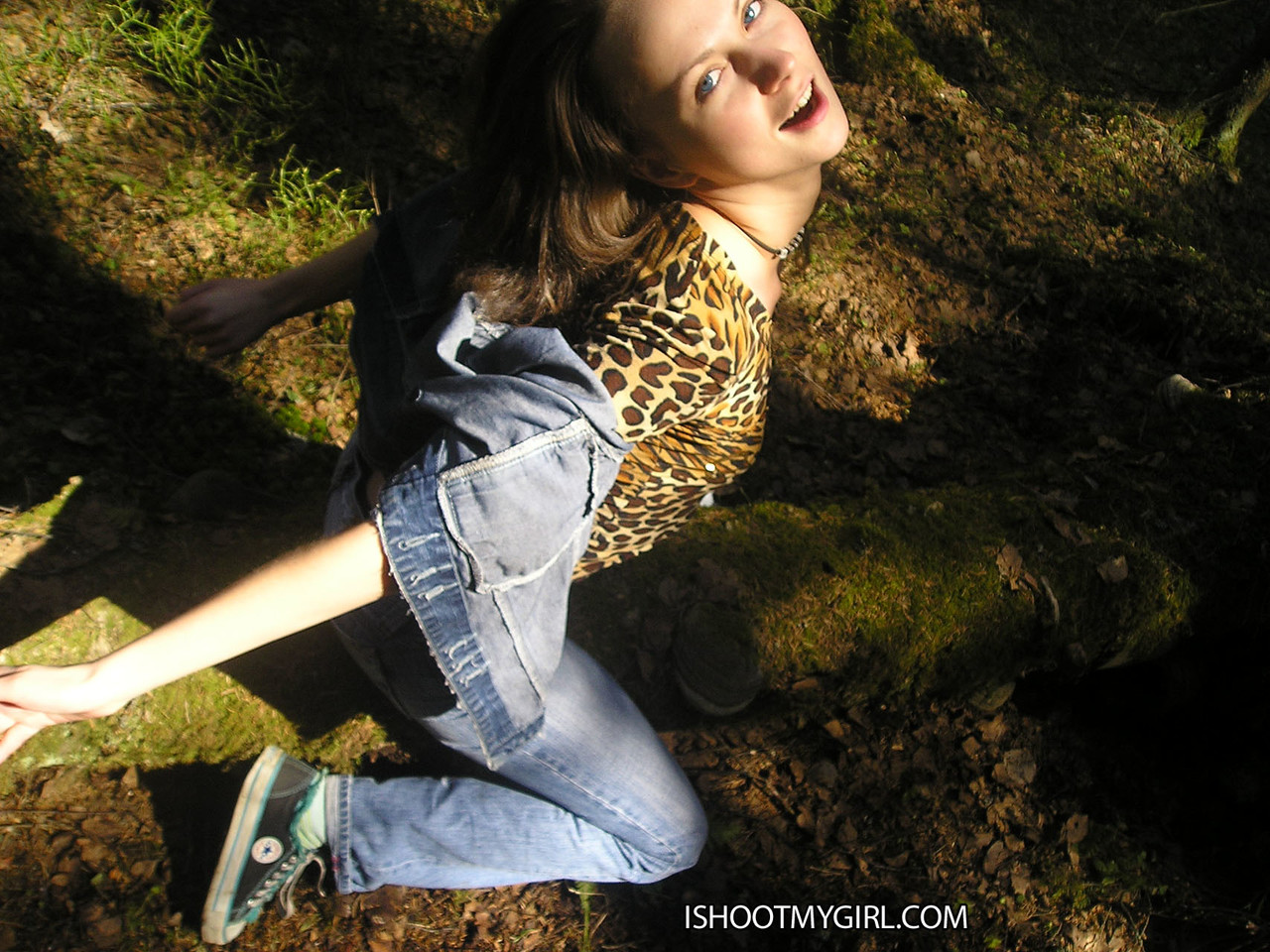 Amatuer teen with a pierced tongue Tanya gets rammed from behind outdoors ポルノ写真 #426840742