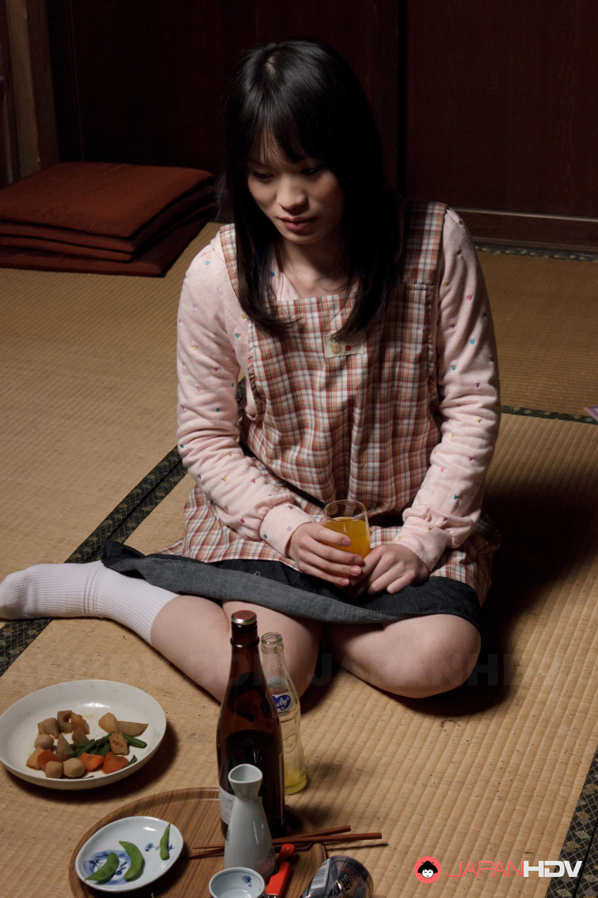 Asian teen in a skirt Mai Shimizu gets her muff licked before giving a blowjob foto porno #427536422 | Japan HDV Pics, Mai Shimizu, Japanese, porno ponsel