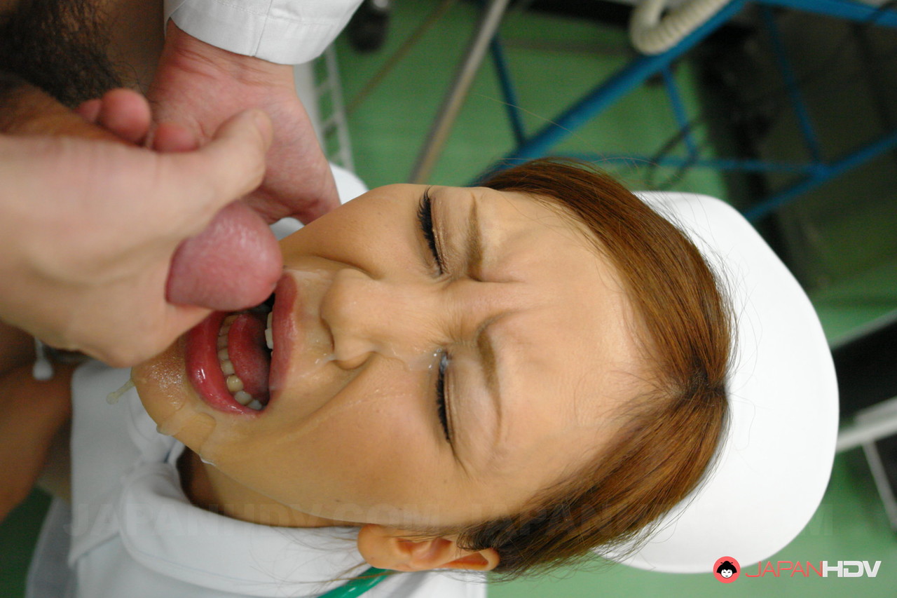 Lusty Japanese nurse Mio Kuraki deepthroats a doctor's dick and swallows cum foto porno #426239556 | Japan HDV Pics, Mio Kuraki, Japanese, porno móvil