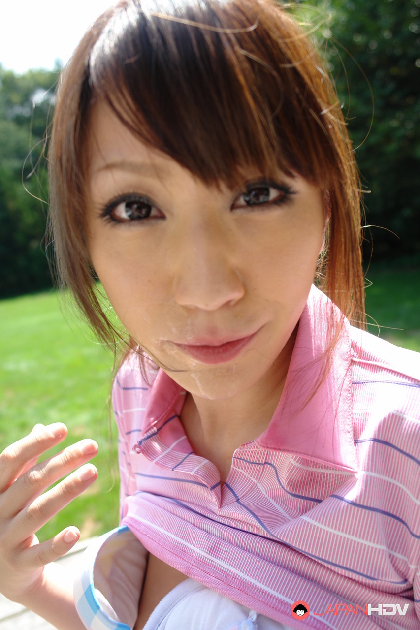 Asian girl Karin Mizuno gets spit roasted & jizzed in her mouth outdoors foto pornográfica #426765427 | Japan HDV Pics, Karin Mizuno, Japanese, pornografia móvel