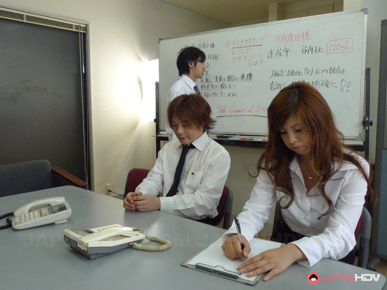 Japanese office babe Rina Kikukawa participates in a blowbang at work 色情照片 #424605307 | Japan HDV Pics, Rina Kikukawa, Japanese, 手机色情