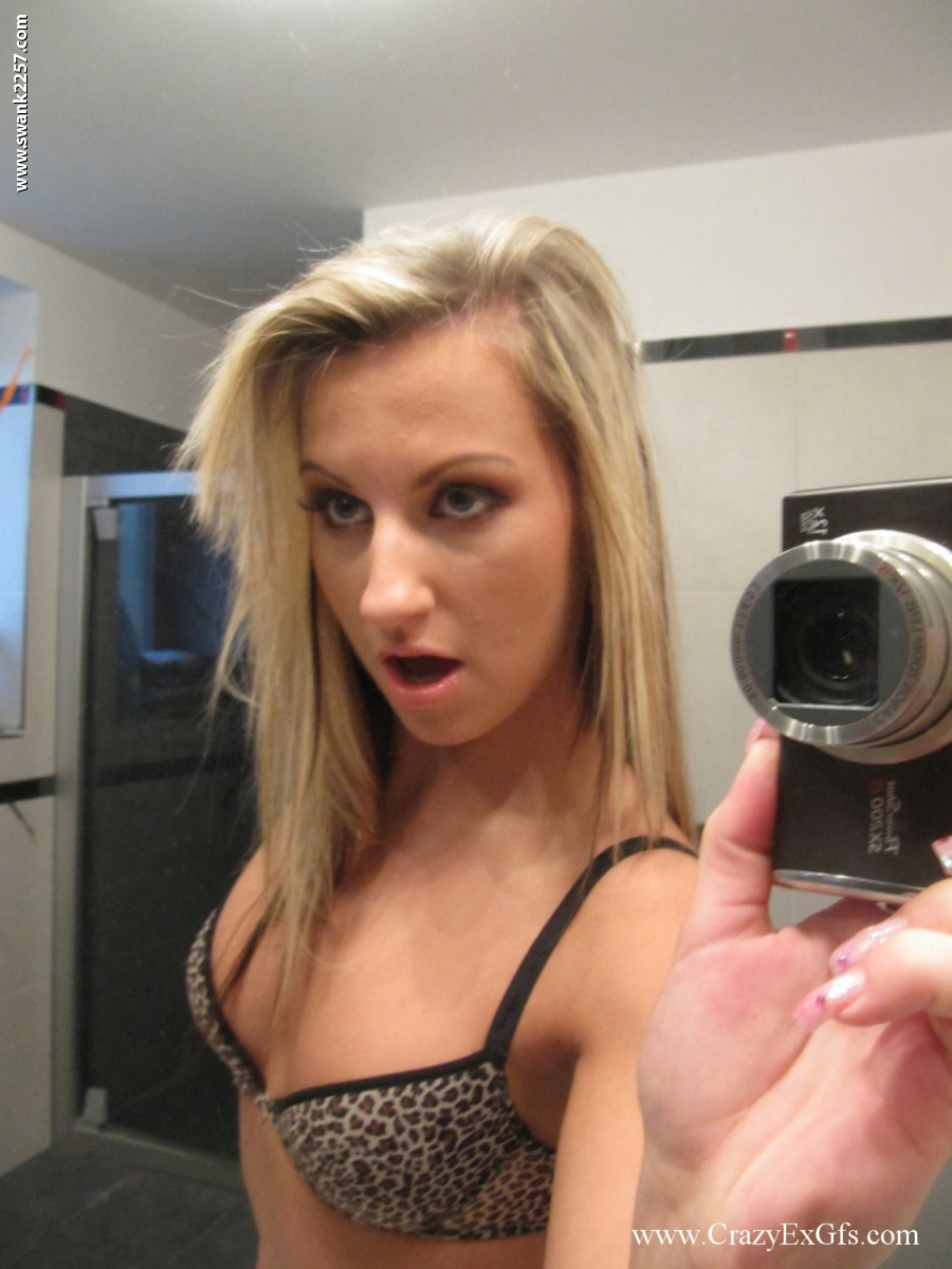 Naked blonde Lexxis P. flaunting her small tits in the laundry room porn photo #427030787