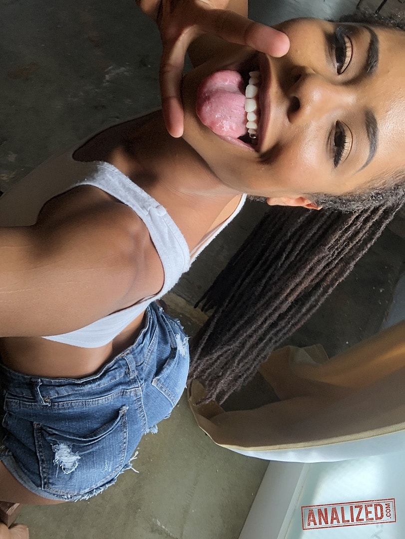 Beautiful ebony teen Kira Noir reveals her hot ass and tiny tits in a solo порно фото #423423690 | James Deen Pics, Kira Noir, Ebony, мобильное порно