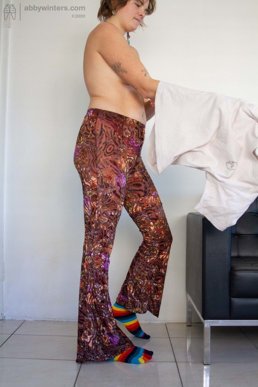 Amateur Australian girl Sierra K dressing in her long pants in rainbow socks порно фото #427764984 | Abby Winters Pics, Sierra K, Undressing, мобильное порно