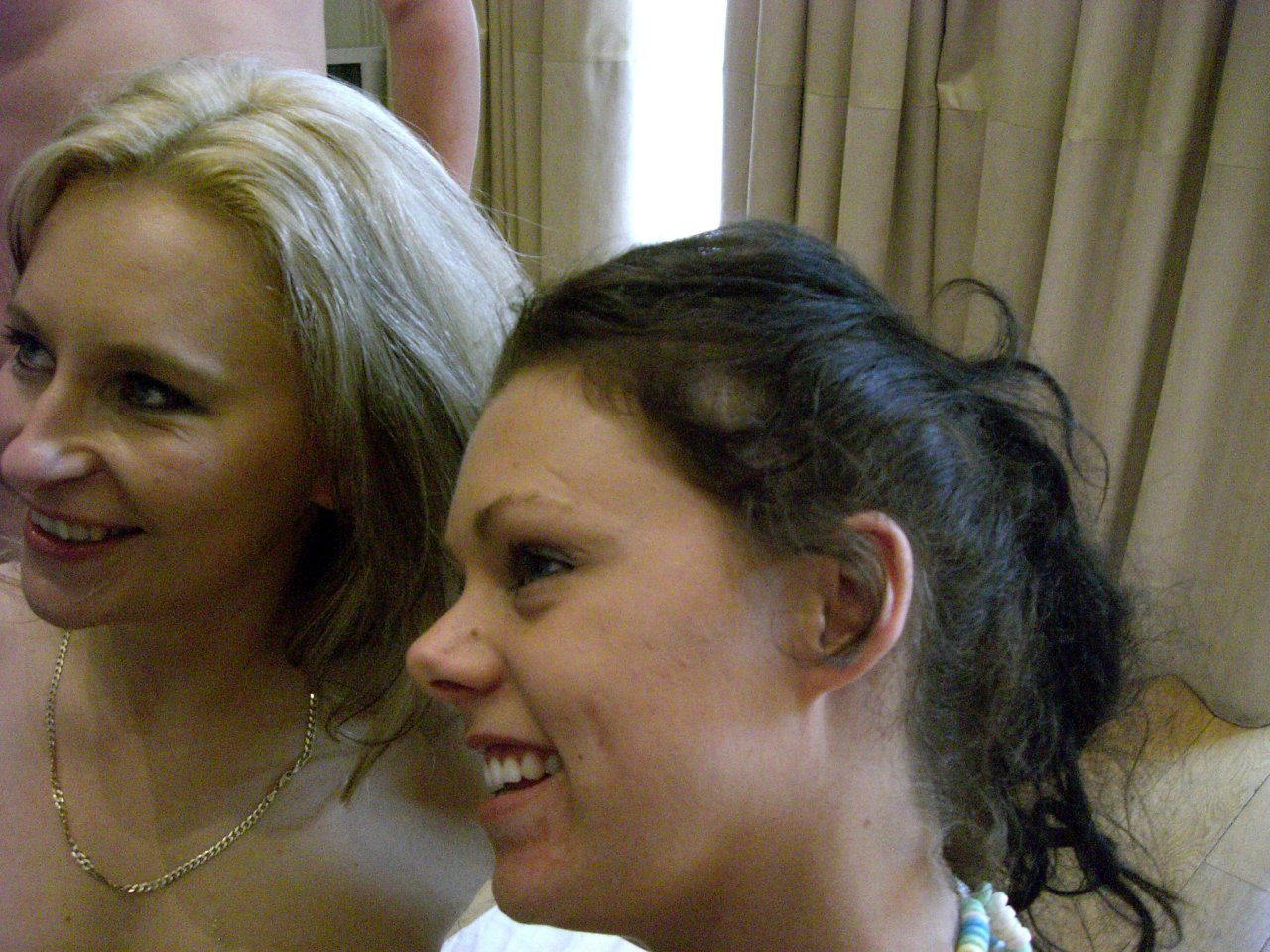 British wives Jessica Loveit & Trinity G participate in hot bukkake action porn photo #422765561