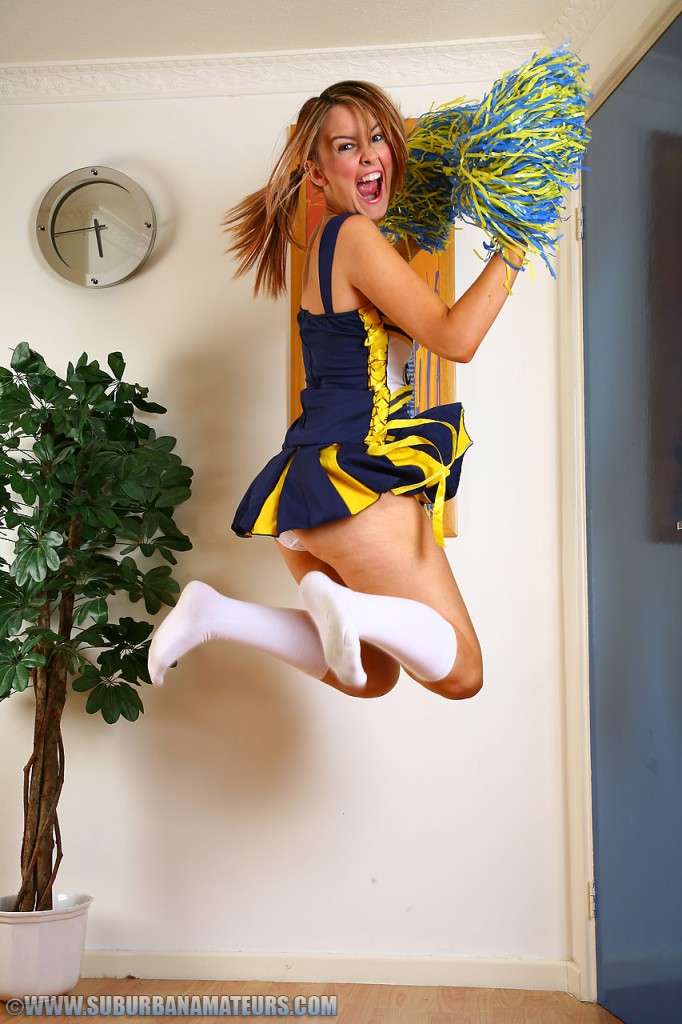 Gorgeous blonde Katie K takes off her cheerleader outfit & toys her tasty cunt 色情照片 #422921977 | Suburban Amateurs Pics, Katie K, Cheerleader, 手机色情