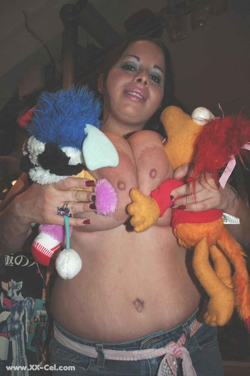 Chubby amateur MILF Devyn Devine plays with her monster tits at the toy shop porn photo #428381957 | XX Cel Pics, Devyn Devine, BBW, mobile porn