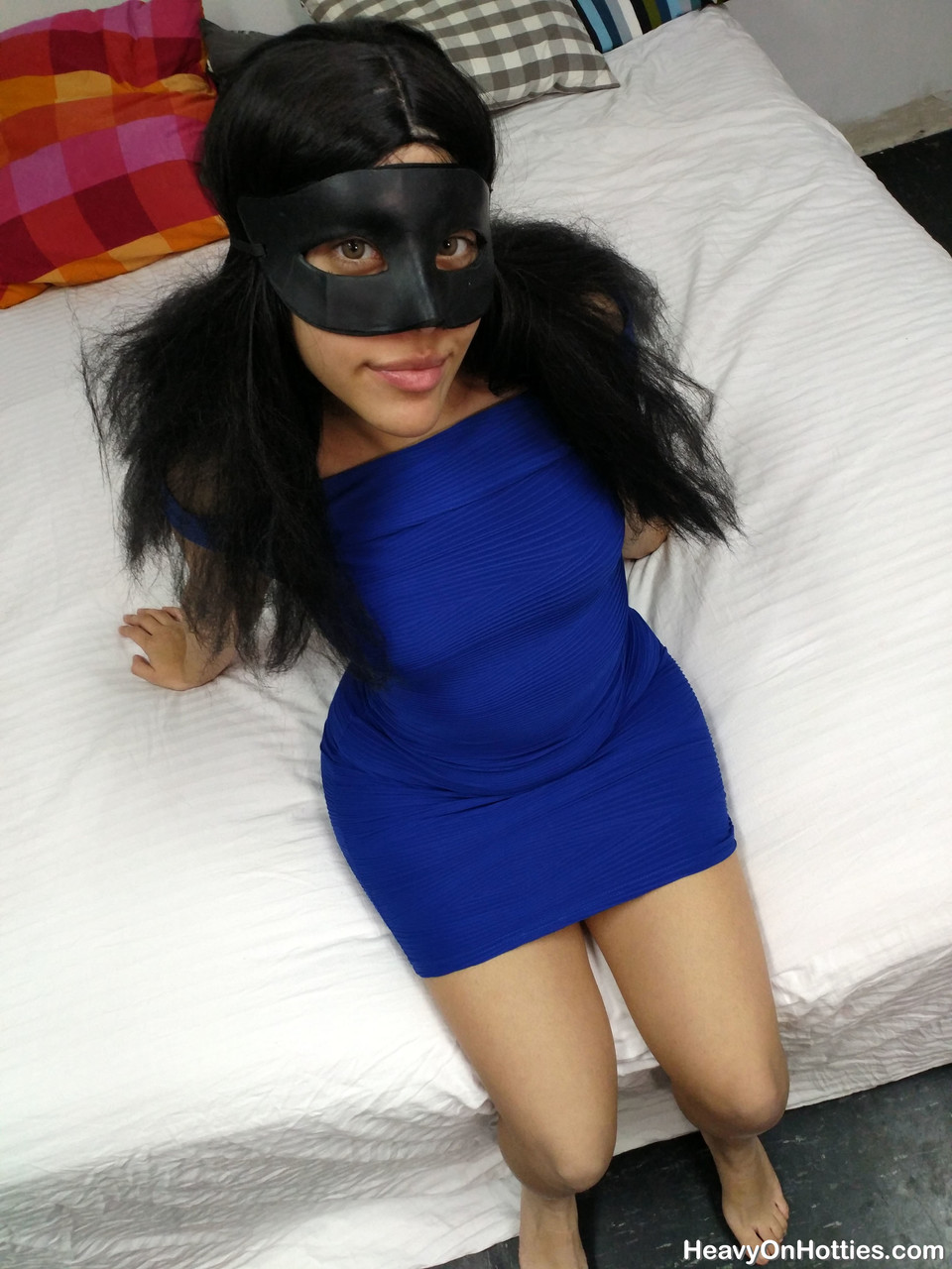 Horny masked amateur Canela Mask reveals her small tits and hot ass порно фото #424784991 | Heavy On Hotties Pics, Canela Mask, Ass, мобильное порно