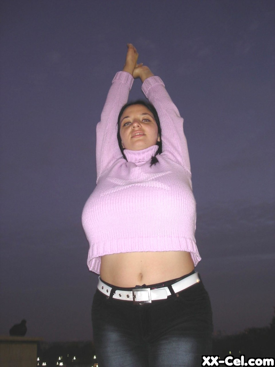 Amateur Globetrotter Joana Flashing Her Big Tits In Public In Paris