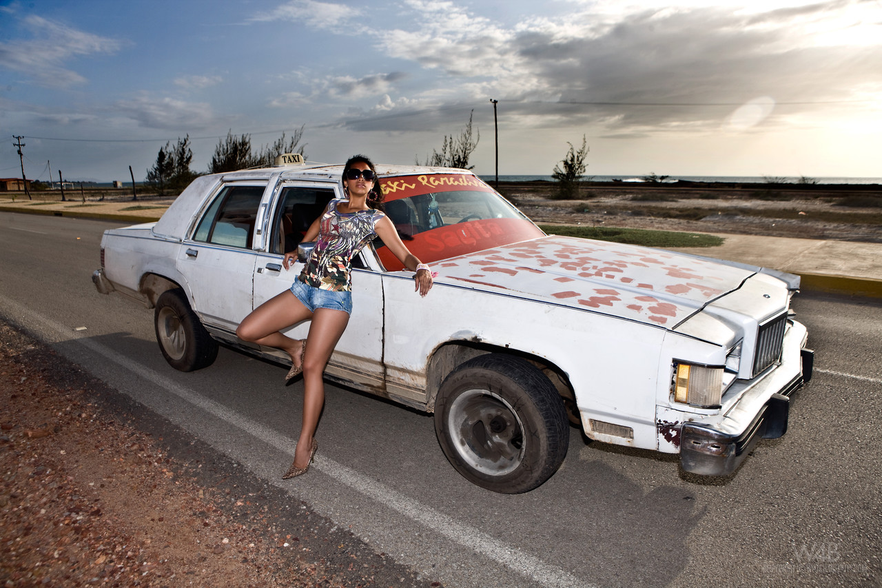 Sexy babe Ruth Medina unveils her natural body and poses on an old taxi Porno-Foto #425124393 | Watch 4 Beauty Pics, Ruth Medina, ZAZA, Venezuela, Mobiler Porno
