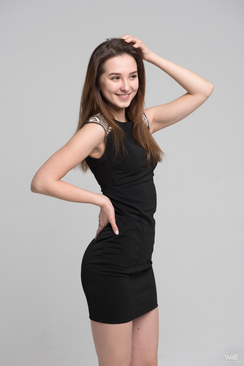 European sweetie Milana removes her black dress to show her amazing figure ポルノ写真 #422813344 | Watch 4 Beauty Pics, Milana, Casting, モバイルポルノ
