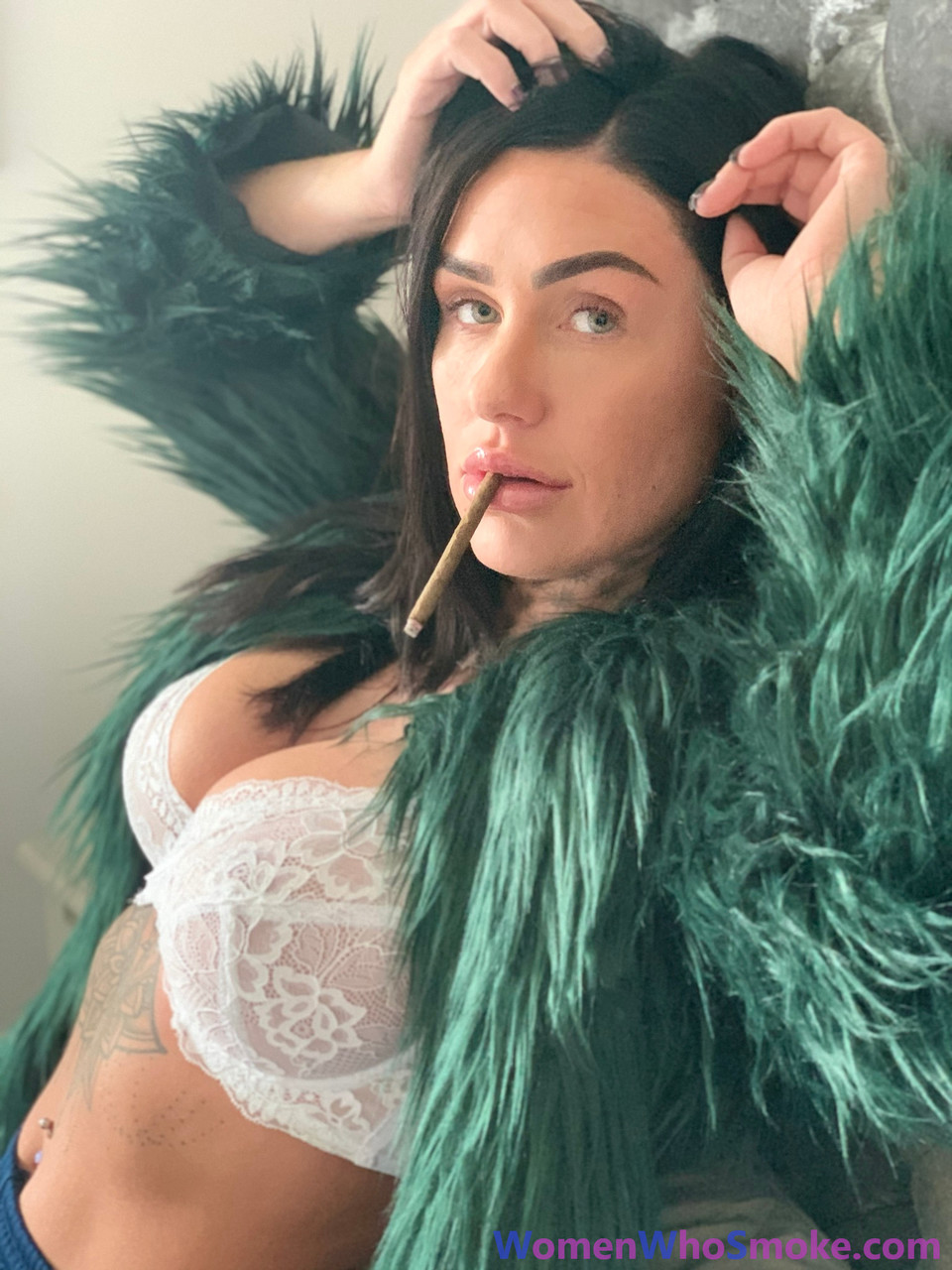 Stunning brunette teases with her big boobs while smoking in sexy lingerie porno fotoğrafı #426607877 | Women Who Smoke Pics, Smoking, mobil porno