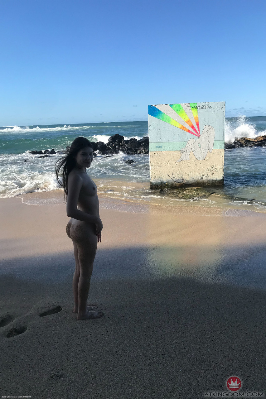 Exotic Latina teen Winter Jade stripping naked and playing in the sand zdjęcie porno #424112999 | ATK Exotics Pics, Winter Jade, Girlfriend, mobilne porno