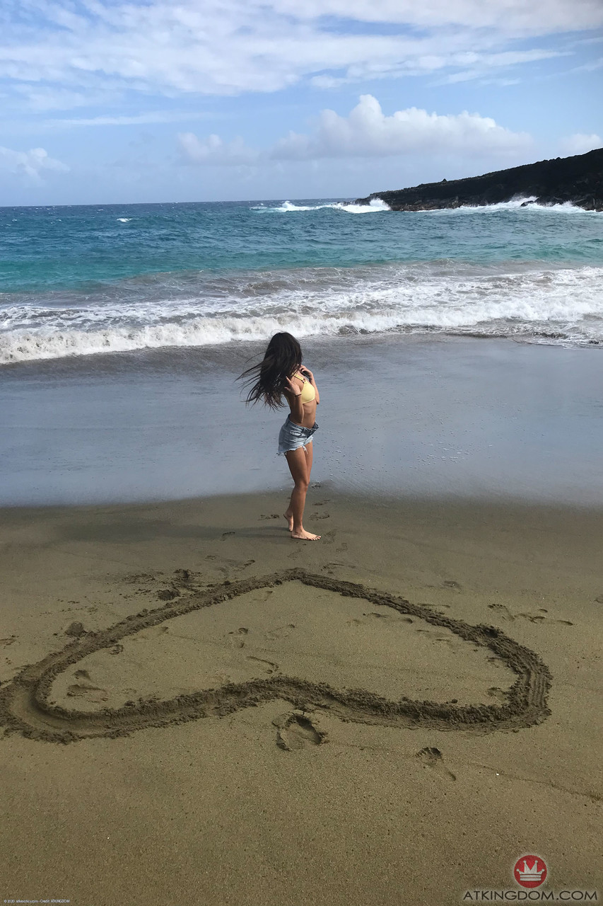 Petite Asian girl Vina Sky unveils her holes and poses on the beach porno fotoğrafı #425629152 | ATK Exotics Pics, Vina Sky, Amateur, mobil porno