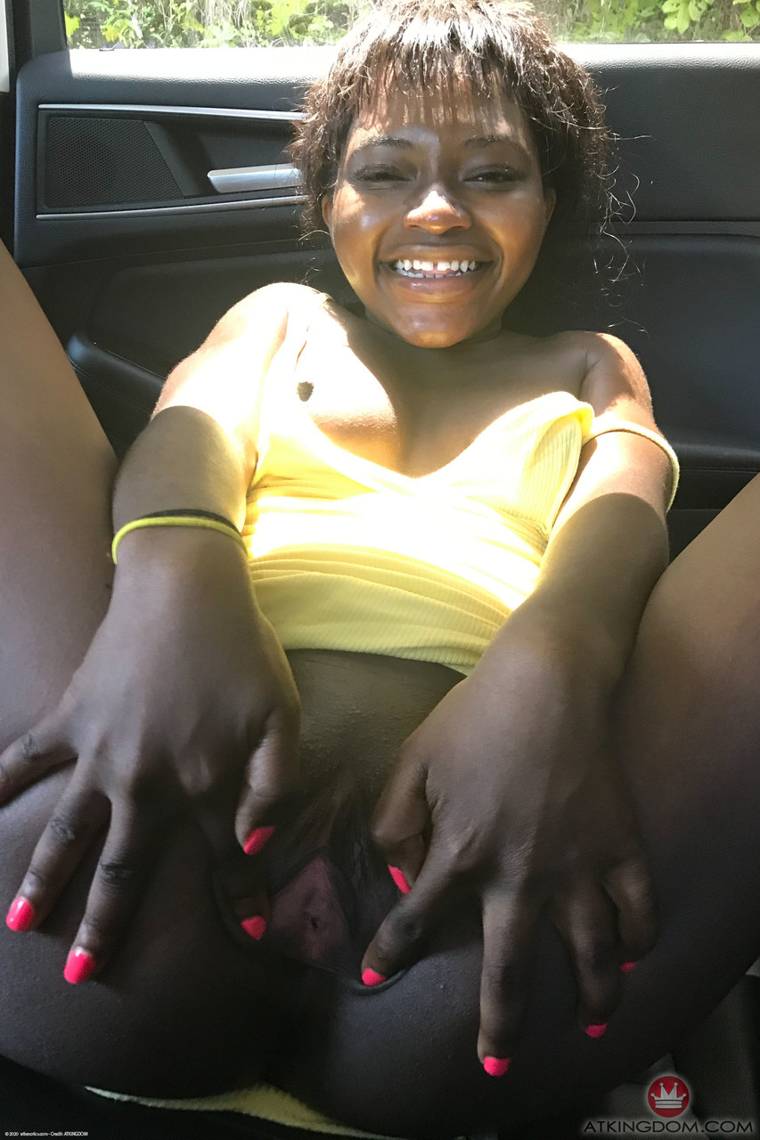 Petite ebony Noemie Bilas exposing her tits, pussy and feet in a solo foto pornográfica #423892581 | ATK Exotics Pics, Noemie Bilas, Ebony, pornografia móvel