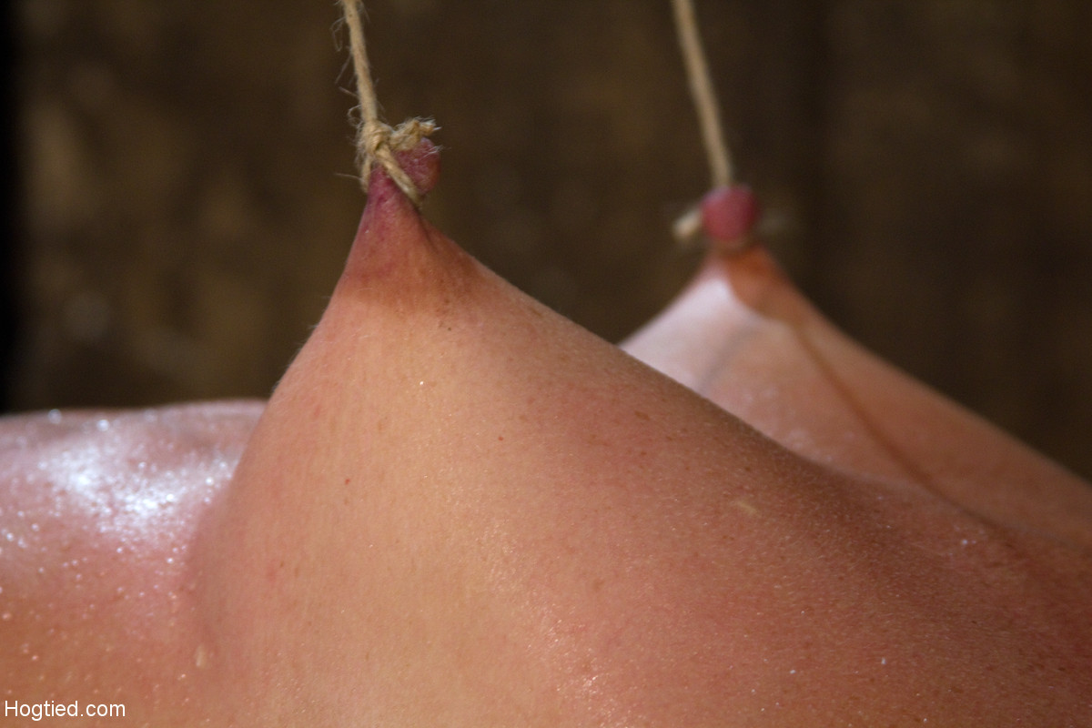 Submissive babe Wenona gets her hard nipples stretched while tied up photo porno #422865865 | Hogtied Pics, Wenona, Bondage, porno mobile