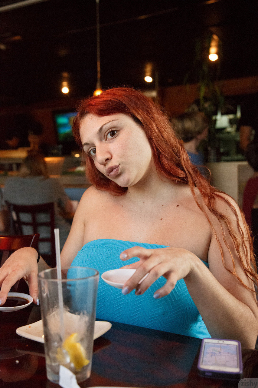Curvaceous redhead Gina Rosini flashes her big tits, round ass and hairy twat foto porno #424648290 | Zishy Pics, Gina Rosini, Natural Tits, porno ponsel